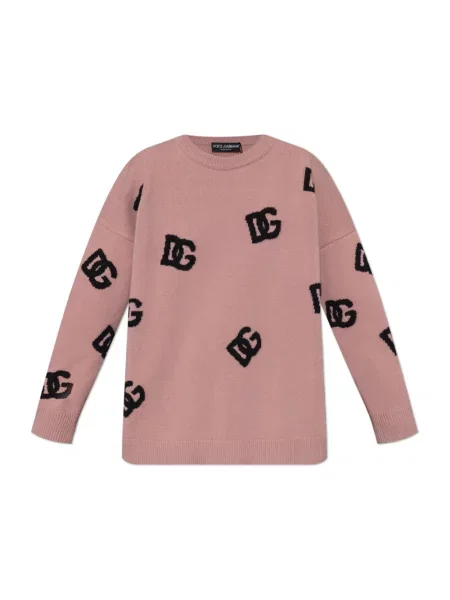 Sweter Dolce And Gabbana różowy