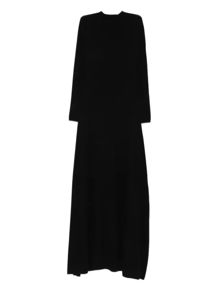 Rochie maxi Tom Ford lungă de costum negru