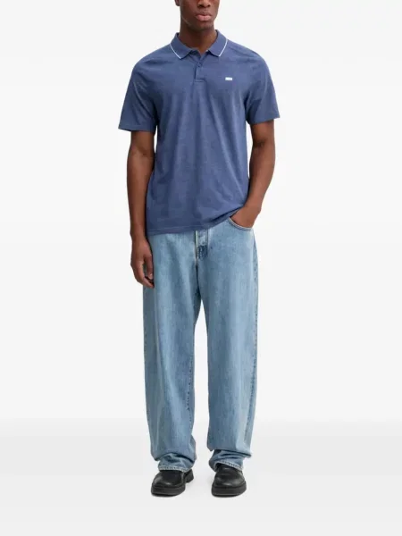 Scurt reversibil tricou Levi's® cu imagine negru