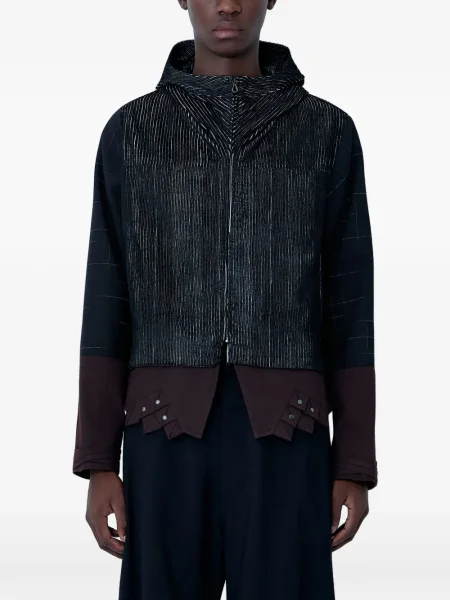 Яке Kiko Kostadinov с качулка сиво