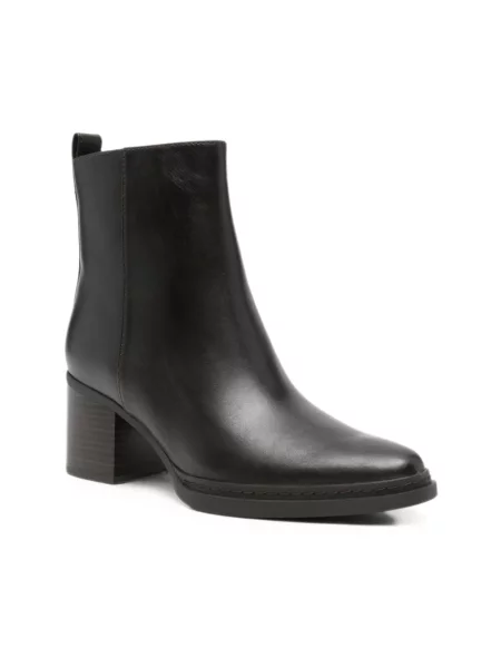Botki Michael Kors skórzane brązowe
