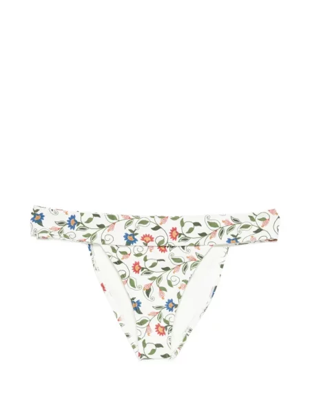 Bikini Farm Rio cu model floral cu imagine alb