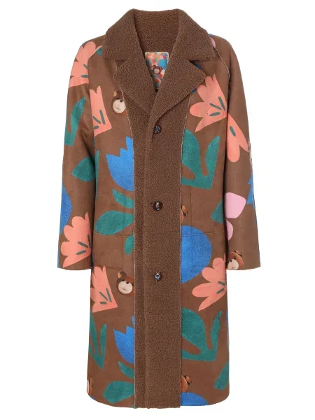 TATUUM Palton de primăvară-toamnă BORGINI / mai multe culori maro
