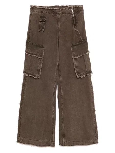Pantaloni cargo Ground Zero maro