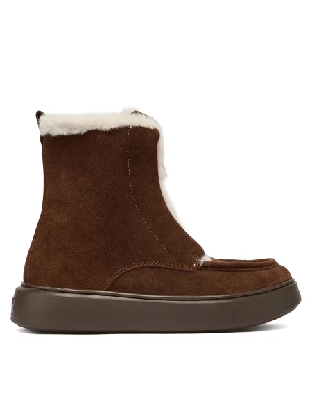 TWINSET Škornji rjava