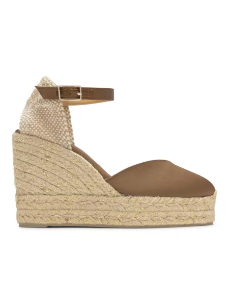 Espadryle Castaner brązowe