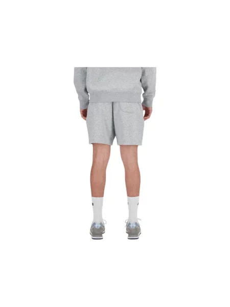 Froté krátky šortky New Balance sivá