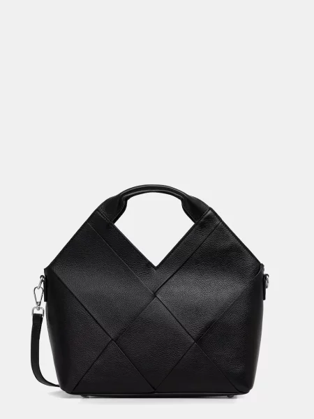 Geanta de piele Answear.lab din piele negru