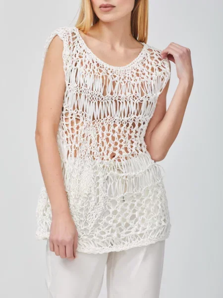 Топ Panicale Cashmere білий