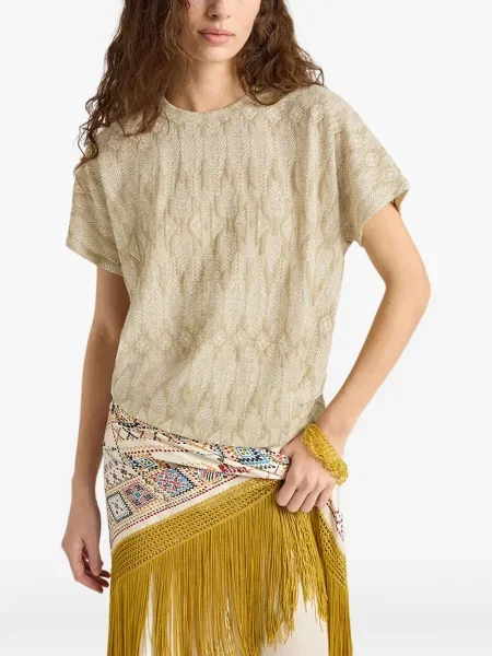 Koszulka Momoni żakardowa