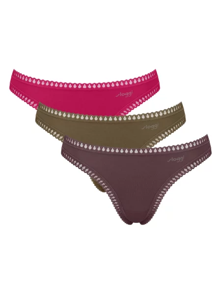 SLOGGI Tanga maro roz verde