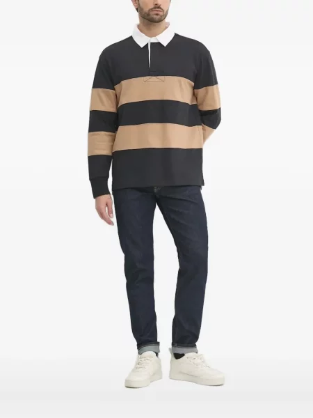 Polo Gant cu dungi negru