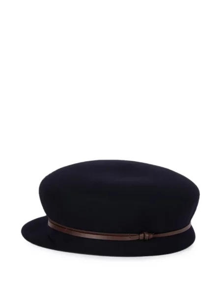 Căciulă Weekend Max Mara din piele albastru