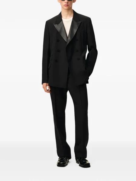 Pantaloni Ami Paris negru