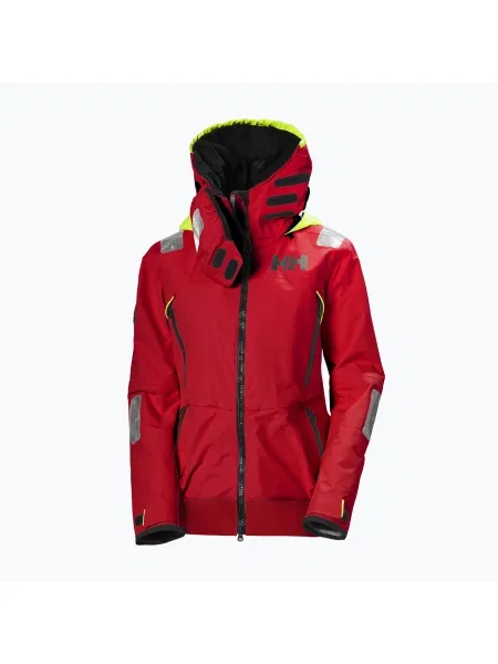 Jachetă de navigație pentru femei Helly Hansen Aegir Race alert red roșu