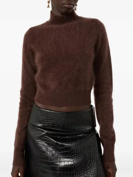 Pulover Max Mara din cașmir maro