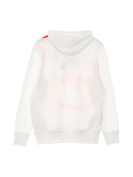 Bluza z kapturem Majestic Filatures z kapturem biała