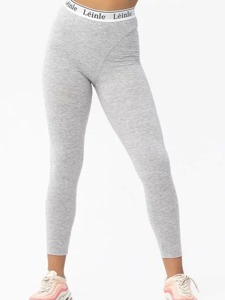 Леггинсы для спорта сірі
