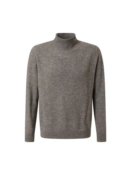 Sweter Baldessarini z kaszmiru elegancki szary