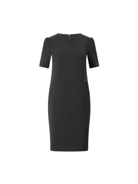 Mała mały sukienka mini Marc Cain z dżerseju czarna