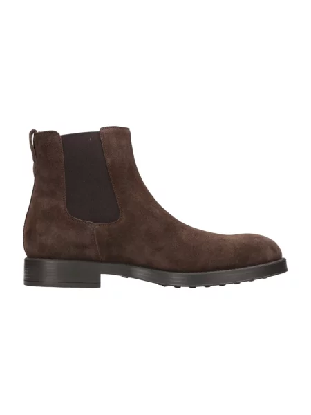 Botki Tod's zamszowe brązowe