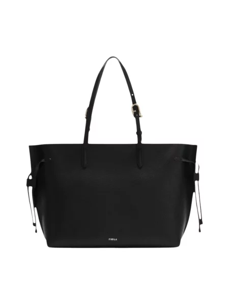 Shopperka Furla skórzana czarna