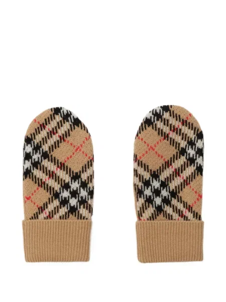 Pirštines Burberry ruda