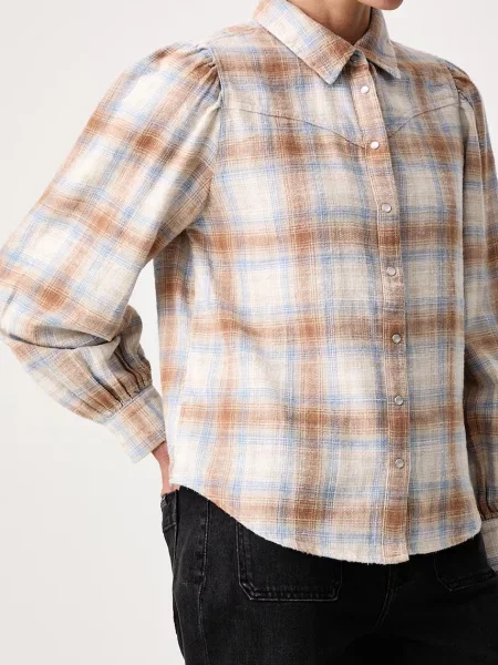 Levi's риза дамска от JUNA WESTERN бежово