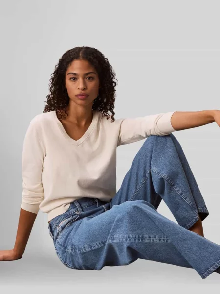 Jeans o kroju loose fit z czystej bawełny Calvin Klein Jeans niebieskie