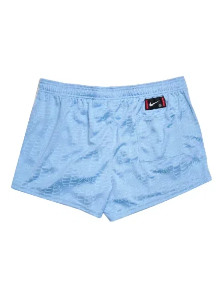 Semišová slip on krátká kabelka Nike modrá