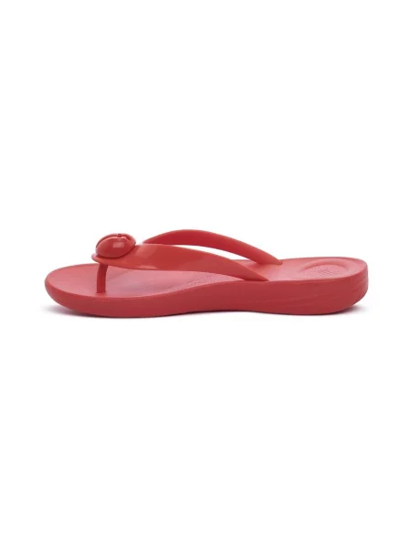 Šľapky Fitflop červená