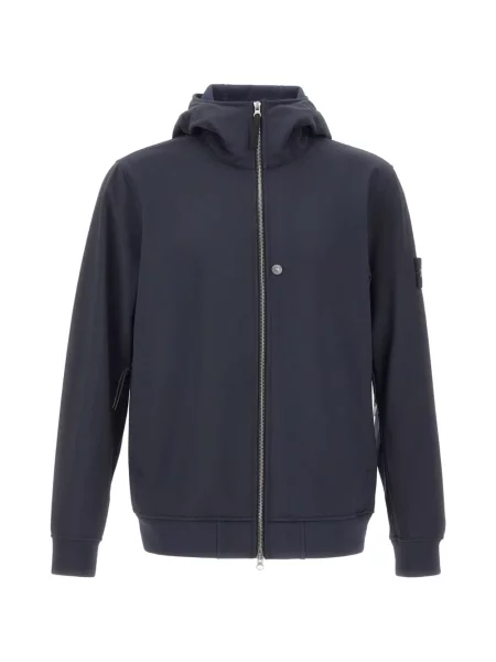 Geacă Stone Island cu strasuri albastru