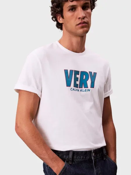Футболка Calvin Klein Jeans біла