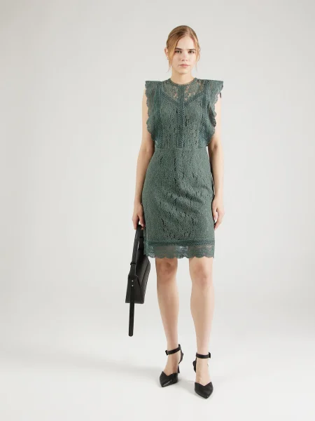 ONLY Rochie de cocktail ONLNEW KARO smarald verde