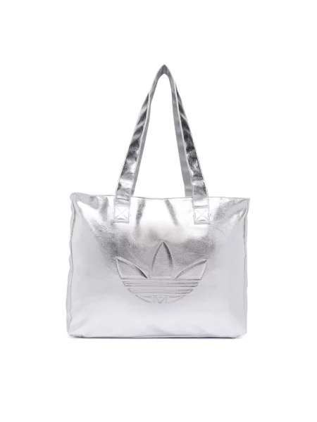 Adidas Дамска чанта Shopper Metallic Pu Bag Сребрист