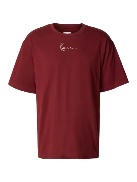 Karl Kani Tricou Essential roşu închis alb