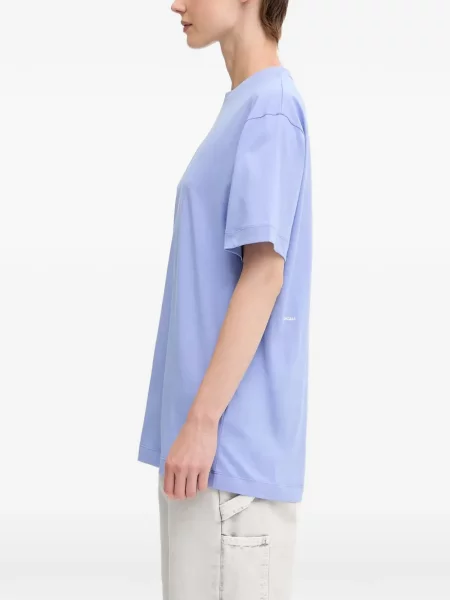 Tricou Pangaia cu imagine violet