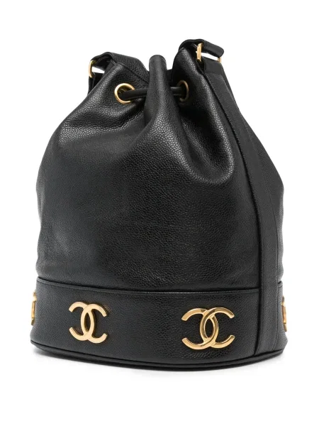 Bucket kabelka Chanel Pre-owned černá