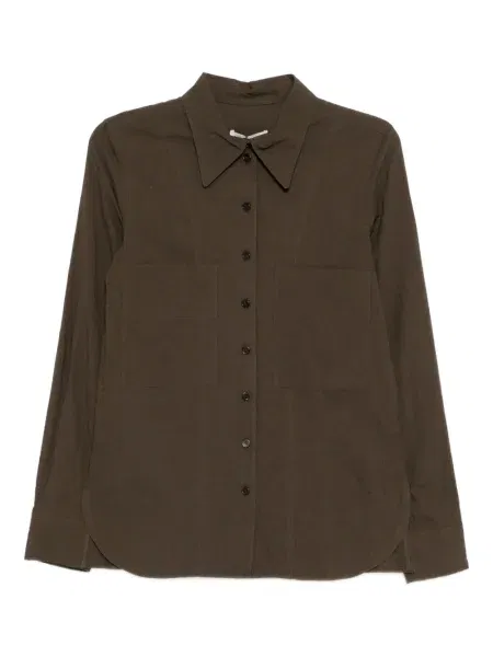 Cămașă Low Classic clasică maro