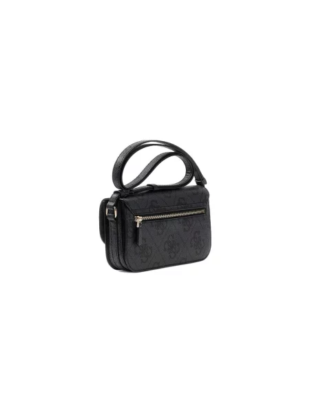 Guess torebka tote z imitacji skóry JANIE czarna