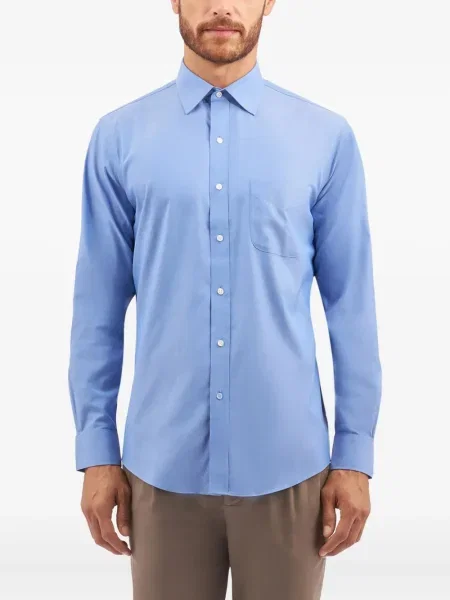 Lung cămașă Brooks Brothers albastru