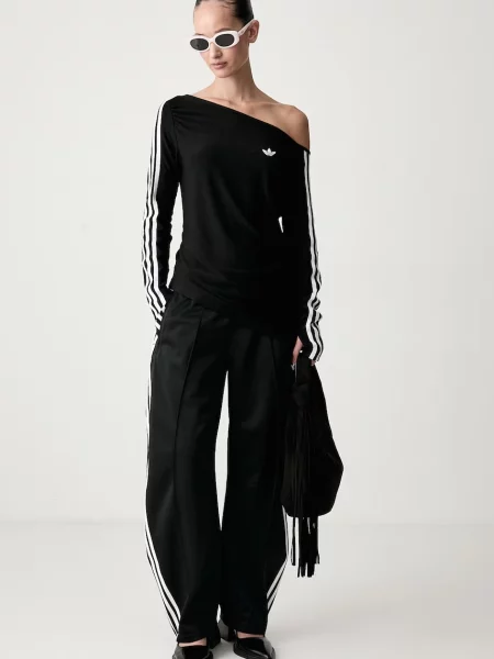 Adidas Originals панталон дамски Firebird Barrel черно