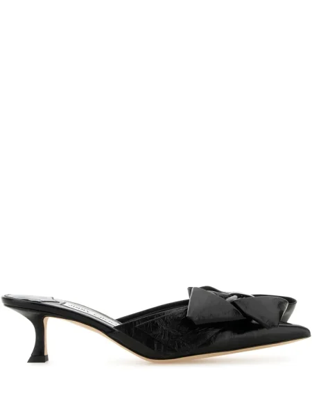 Papuci tip mules Jimmy Choo negru