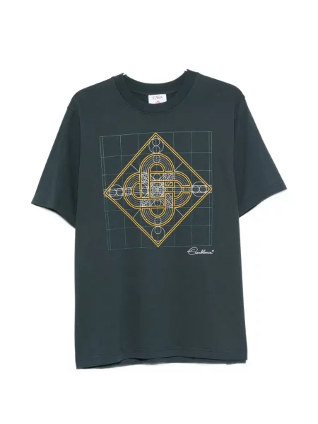Tricou Casablanca cu imagine verde