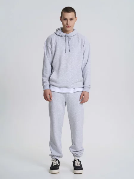 Джогери Роза світло-сірий/меланж сірі