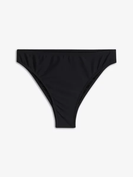 Figi bikini z wysokim wycięciem nogawek czarne
