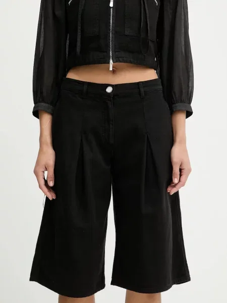 Pinko pantaloni scurți din negru