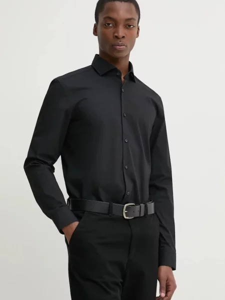 HUGO Cămașă C-Jason negru