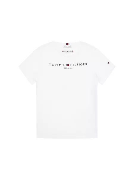 Tommy Hilfiger T-Shirt Essential Regular Fit λευκό