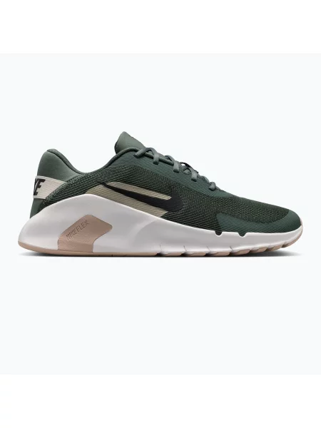 Încălțăminte de antrenament pentru bărbați Nike Flex Train camo green/summit white/cream Ii/black alb